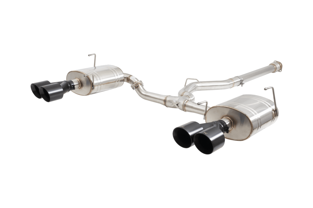 XForce Subaru WRX VB Cat Back Exhaust System with Black Tips - ESSW29BKCS