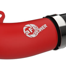 AFE BladeRunner 2-1/2 IN Aluminum Hot Charge Pipe Red (2024-2025 Wrangler) - 46-20778-R