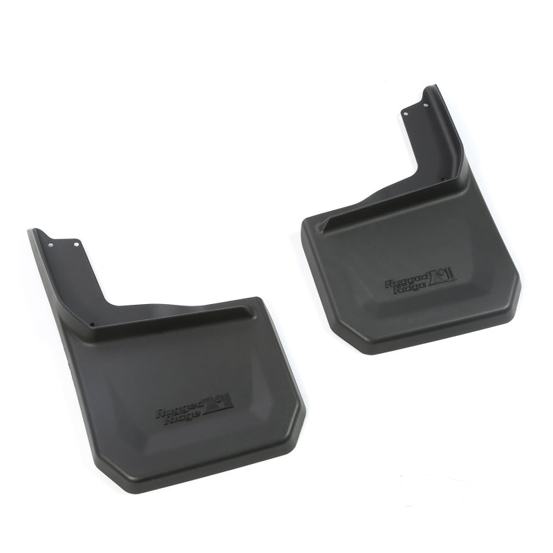 Rugged Ridge This Pair Of Rear Splash Guards From Rugged Ridge Fits 07-18 Jeep Wrangler. - 11642.12
