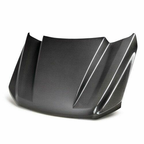 Anderson Composites Type-CJ Carbon Fiber Hood (2021-2025 F150) - AC-HD21FDF150-CJ