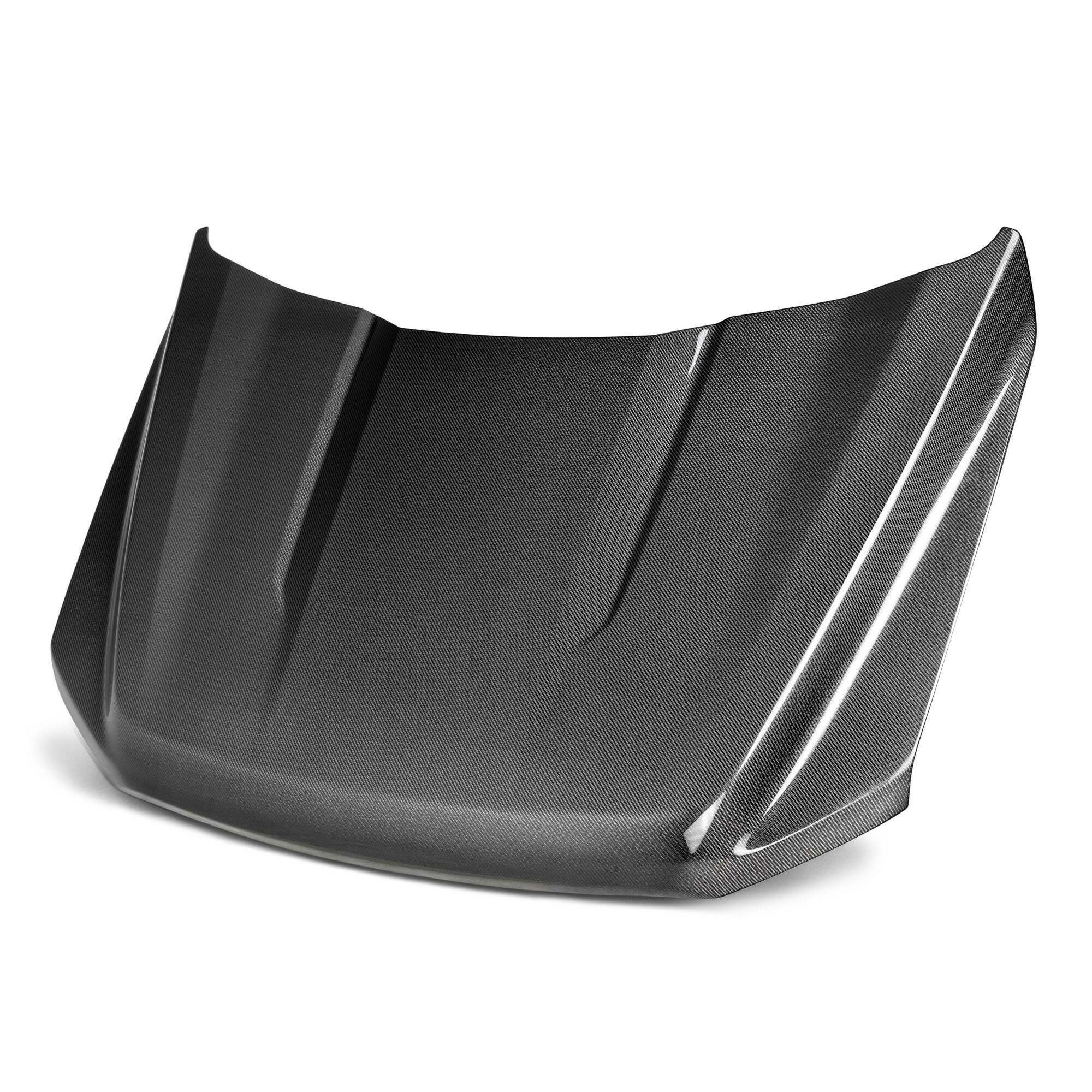 Anderson Composites Type-OE Carbon Fiber Hood (2021-2025 F150) - AC-HD21FDF150-OE