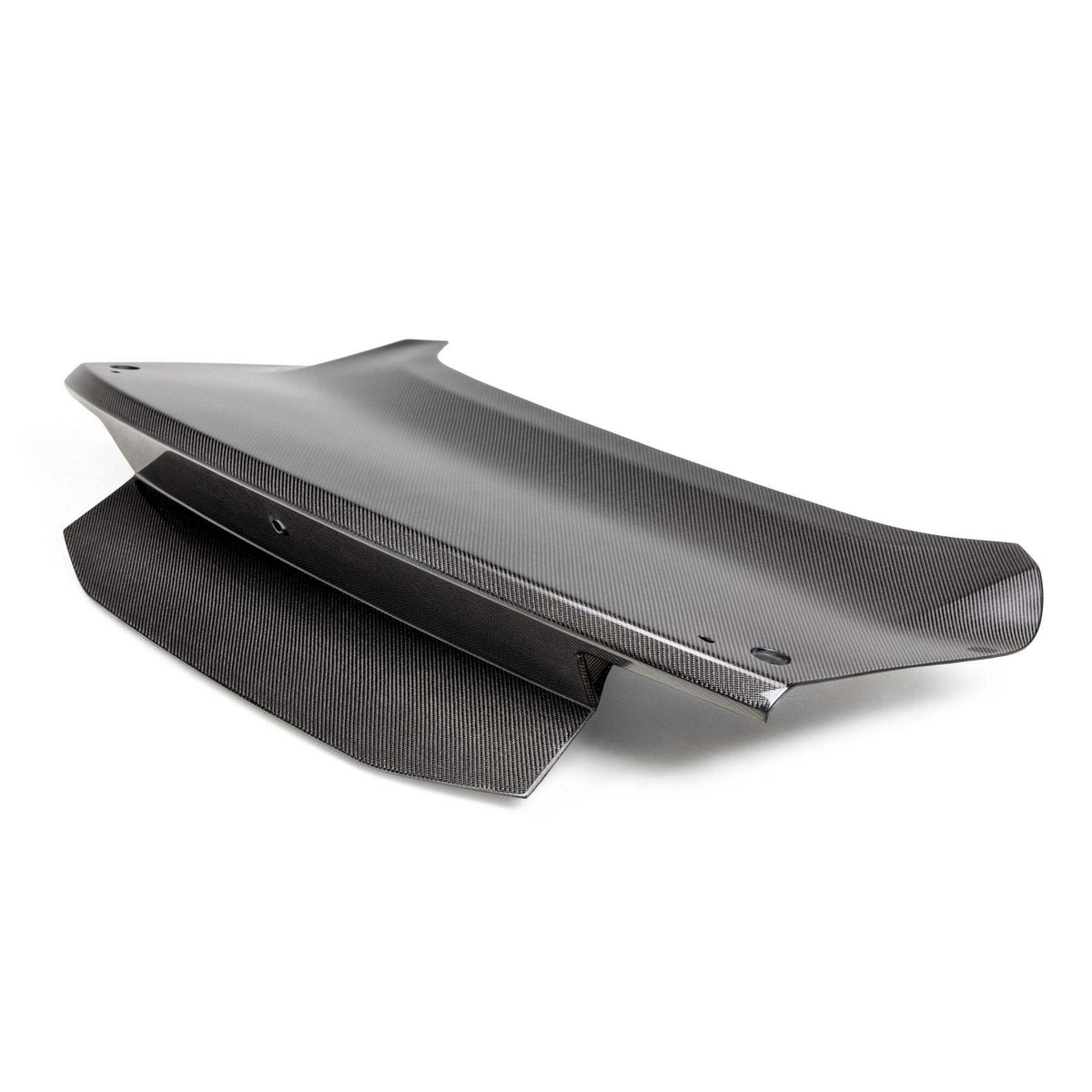 Anderson Composites Type-AC Double Sided Carbon Fiber 1-Piece Decklid (2024-2026 Mustang w/ Holes for Spoiler) - TL24FDMU-AC-DS