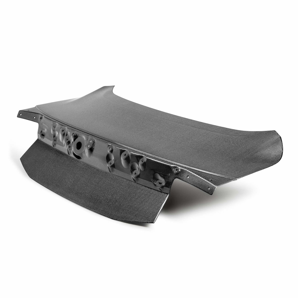 Anderson Composites Double Sided Carbon Fiber Type-OE Decklid (2024-2026 Mustang) - AC-TL24FDMU-DS