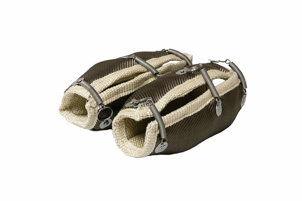 Corsa CORSA Performance Catalytic Converter Blankets/Covers (2020-2020 Corvette C8) - AC011
