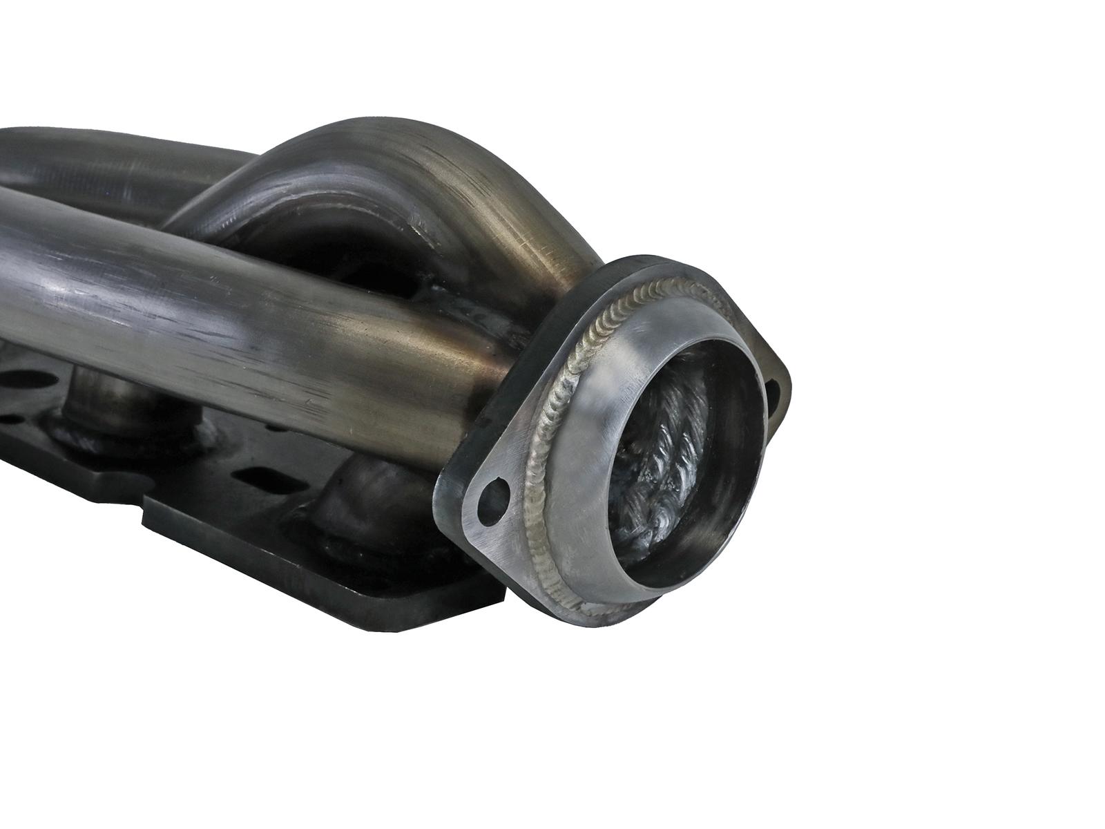AFE Twisted Steel 304 Stainless Steel Short Tube Header (RAM 1500 (DT) 19-24 V8-5.7L HEMI) - 48-32023