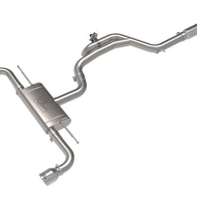 AFE Gemini XV 3 IN to 2-1/2 304 Stainless Steel Cat-Back Exhaust w/ Cut-Out Polished Volkswagen GTI (MKVIII) 22-23 L4-2.0L (t) - 49-36451-P