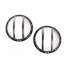 Rugged Ridge Elite Euro Guard Kit Pivotal Headlight Black; 07-18 Wrangler Jk/Jku - 11230.13