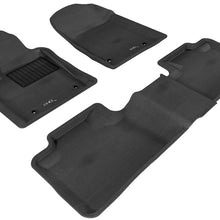 3D MAXpider 2012-2020 Dodge Durango Kagu 1st & 2nd Row Floormats - Black
