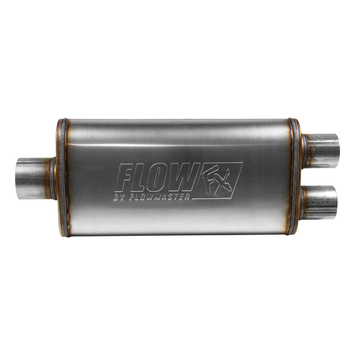 Flowmaster 3"In(C)/2.5"Out(D), 4X9X18, Flow Fx  - 72288
