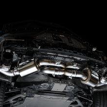 AWE Touring Edition Exhaust - Quad Diamond Black Tips (2020-2024 Corvette C8) - 3015-43159
