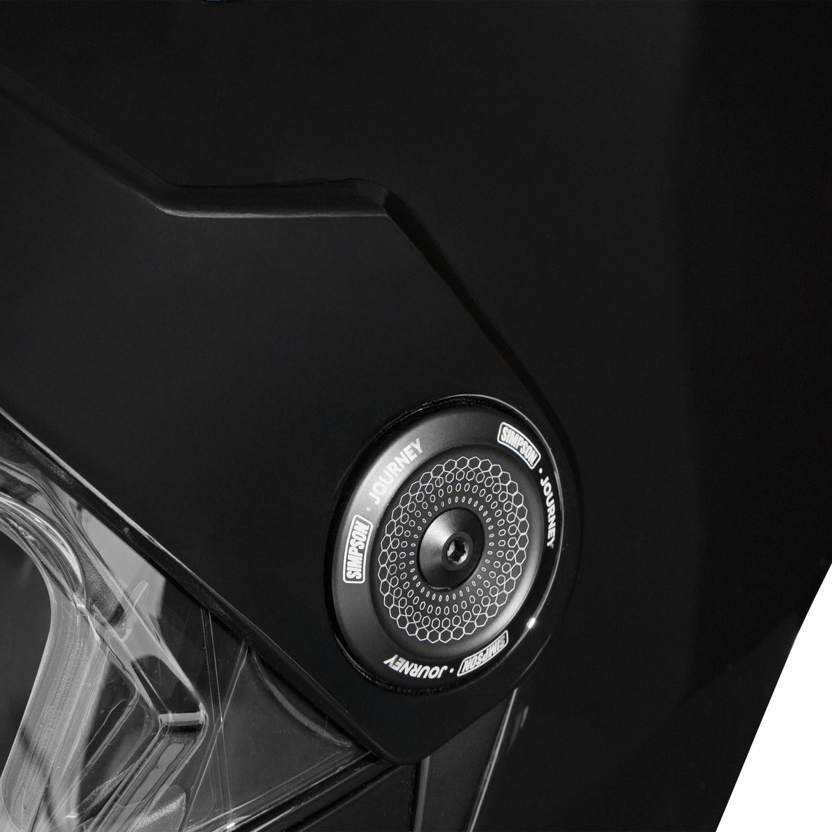 Simpson Racing Motorcycle Journey Bandit Helmet - Black - JB22X