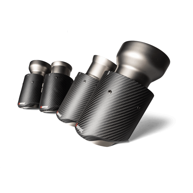 Akrapovic 2020-2020 BMW Tail pipe set (Carbon). (2020-2020 X4) - TP-CT/60