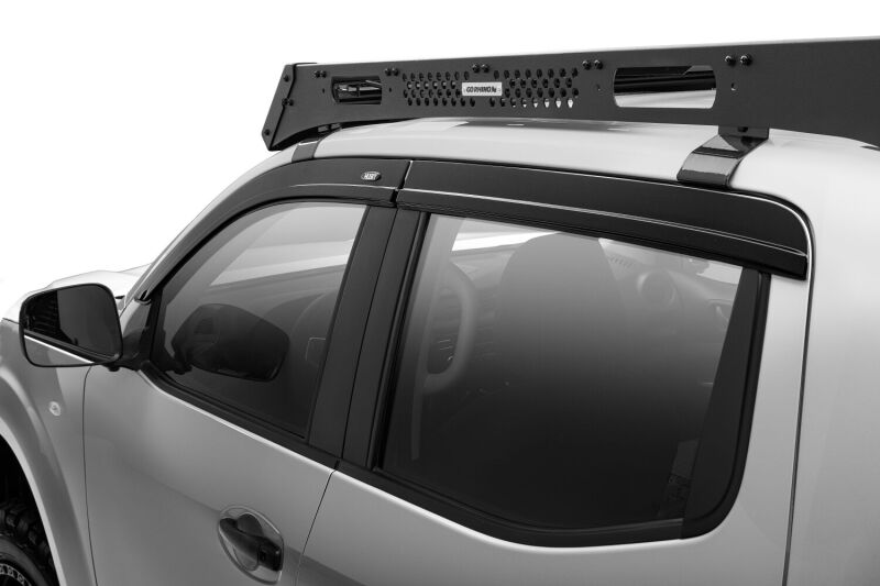 Husky Liners Low Profile Ventvisor Deflector; Smoke; Outside Mount; 4 Pc. - 2854113