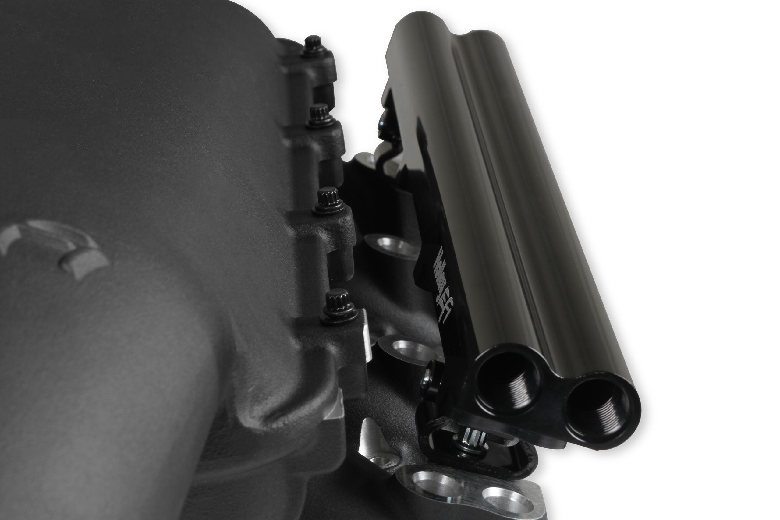 Holley EFI Lo-Ram Intake Manifold Base - 300-683BK