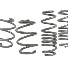Whiteline Performance Coil Springs Lowered Front/Rear Performance Kit Lowers Vehicle 20MM 16-17 Honda Civic Whiteline - WSK-HON017
