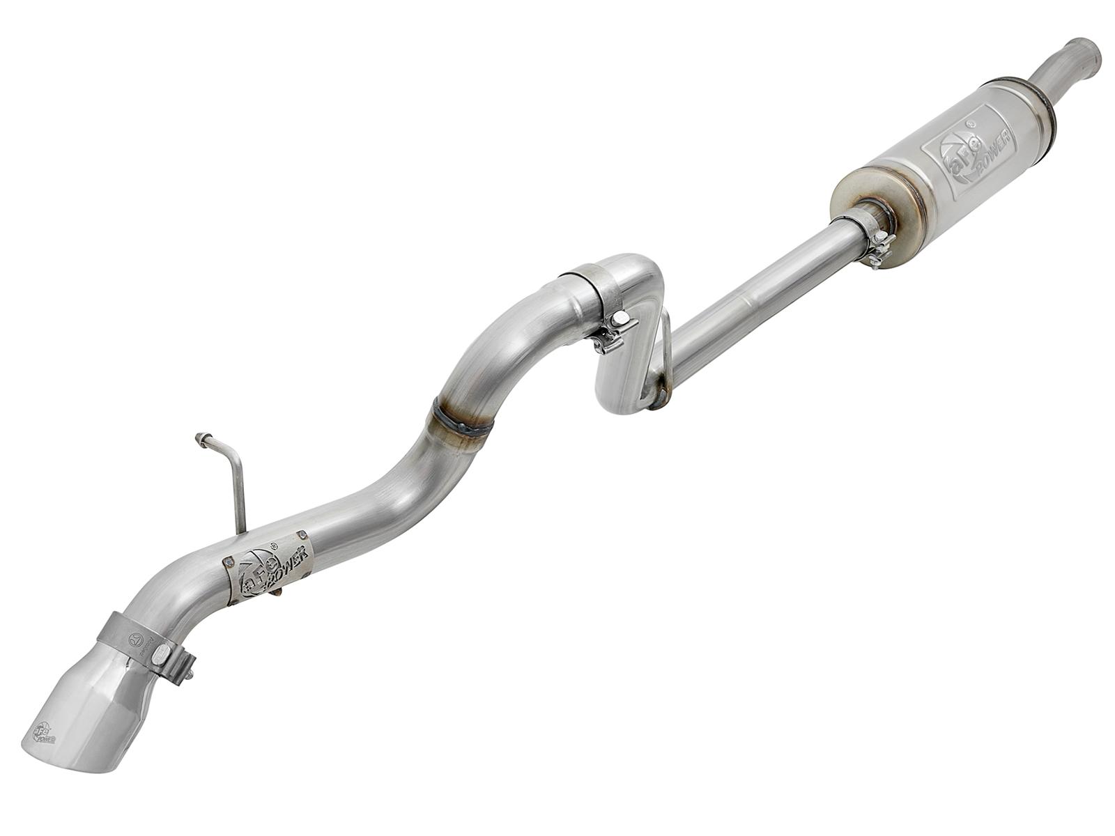 AFE Cat-Back Exhaust System (2018-2020 Jeep Wrangler V6-3.6L) - 49-48065-1P