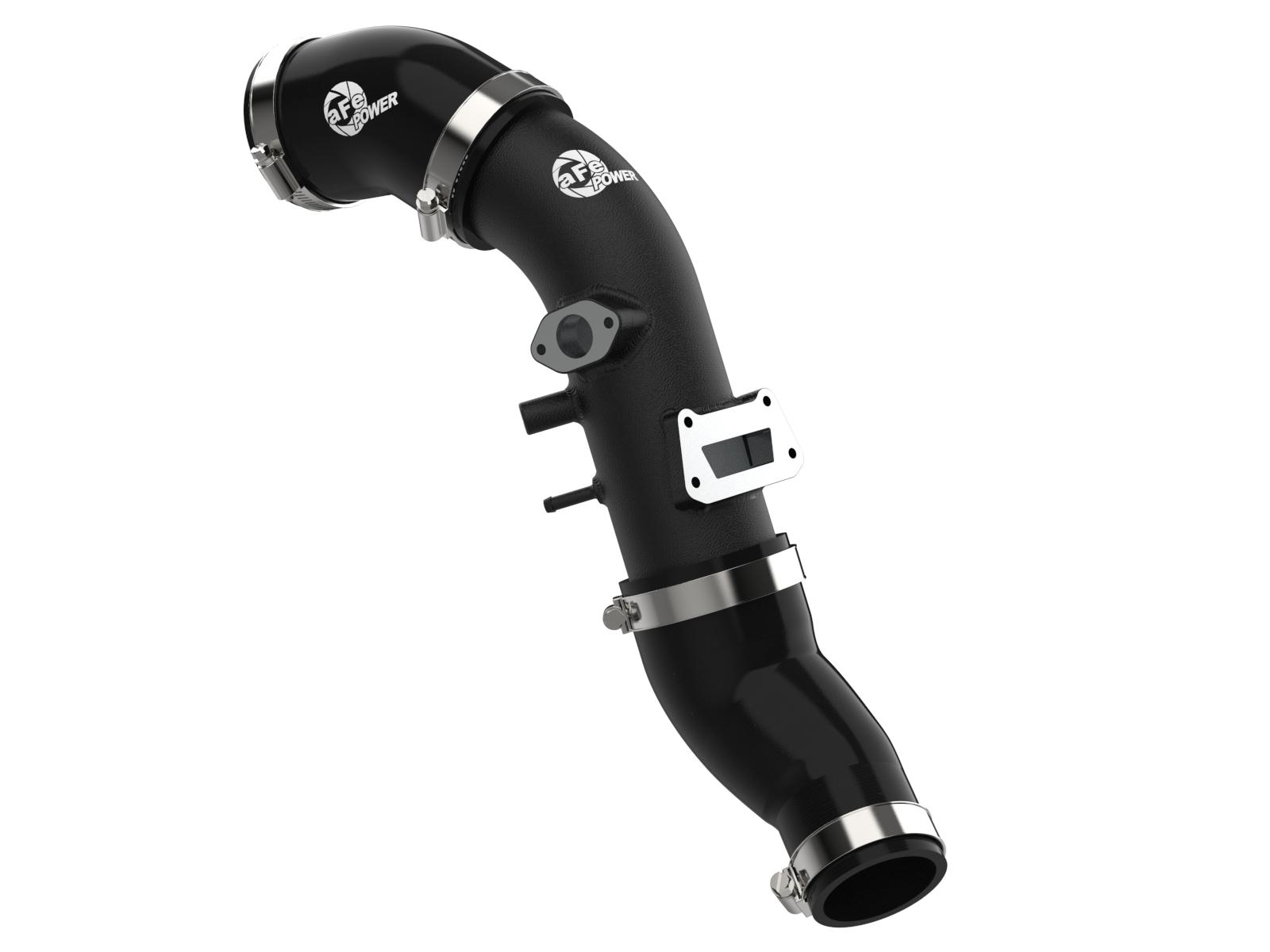 AFE BladeRunner 2-3/4 IN Aluminum Cold Charge Pipe Black Hyundai Veloster N 19-22 L4-2.0L (t) - 46-20649-B