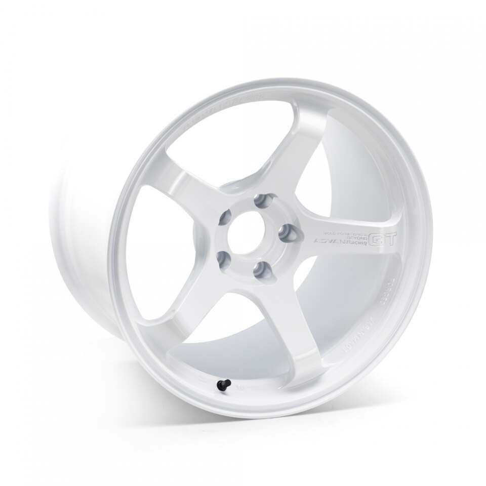 ADVAN RACING GT PV 19X10.0 +30 5-112 RACING WHITE - YAQ0K30MWP
