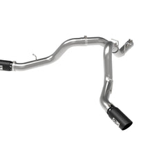 AFE Large Bore-HD 4 IN 409 Stainless Steel DPF-Back Exhaust System w/Black Tip (GM Diesel Trucks 2020 V8-6.6L (td) L5P) - 49-44126-B