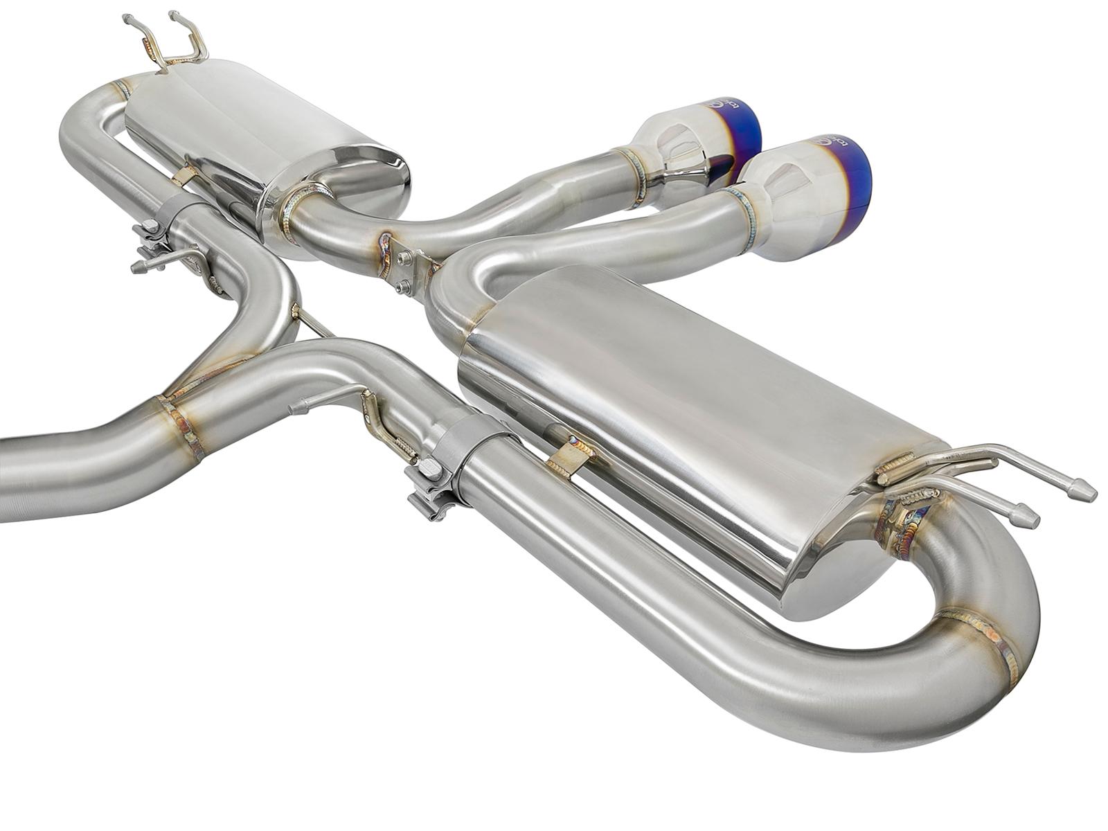 AFE Cat-Back Exhaust System (2017-2019 Honda Civic Si L4-1.5L (t)) - 49-36621-L