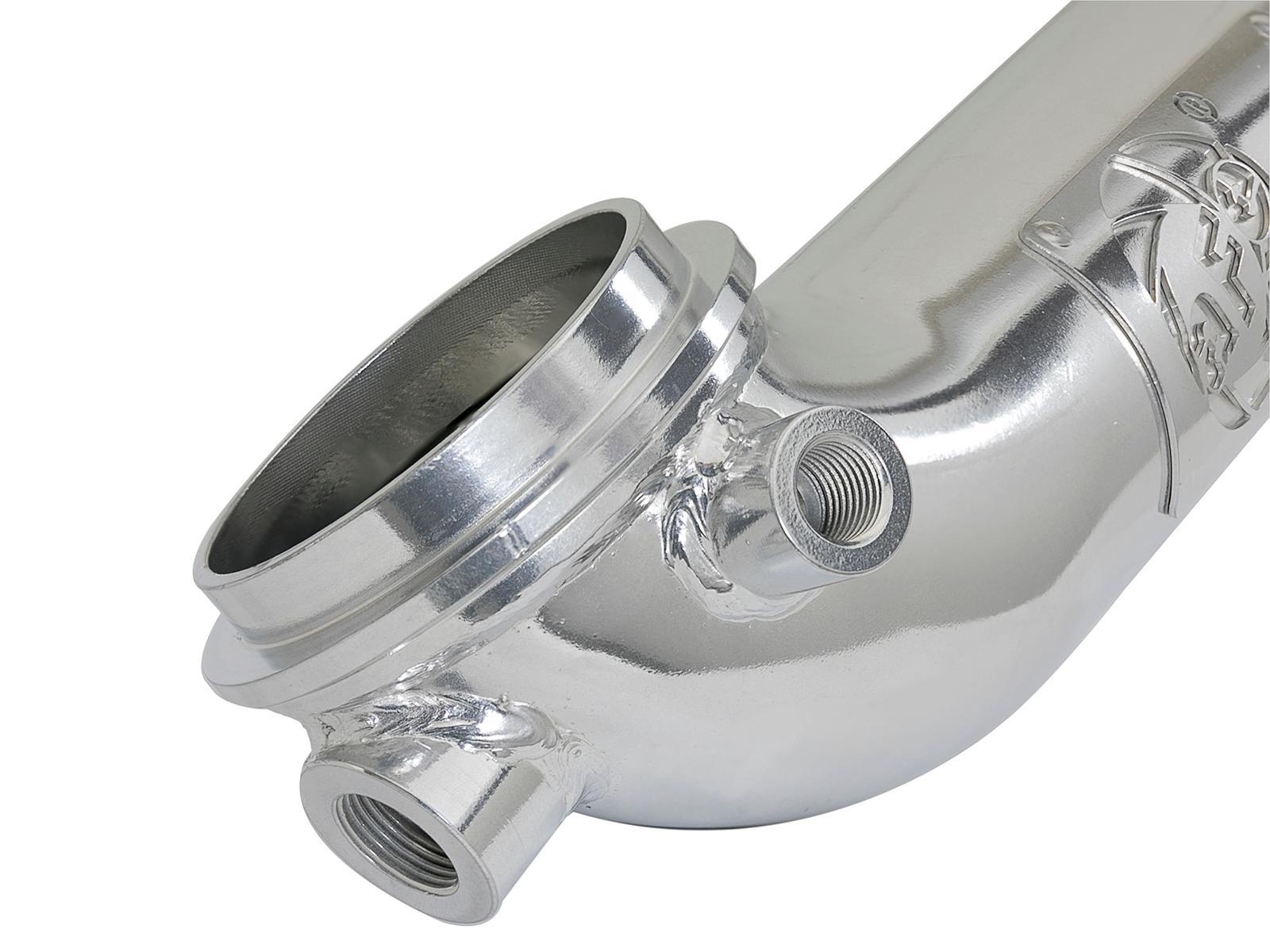 AFE MACH Force-Xp 3 IN 409 Stainless Steel Downpipe (2011-2015 Silverado 2500 HD, Silverado 3500 HD, Sierra 2500 HD, Sierra 3500 HD) - 49-44095