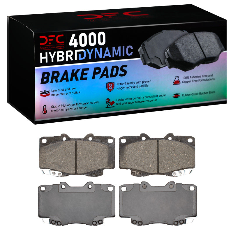 DFC 95-08 Toyota Tacoma Front 4000 Hybridynamic Brake Pads