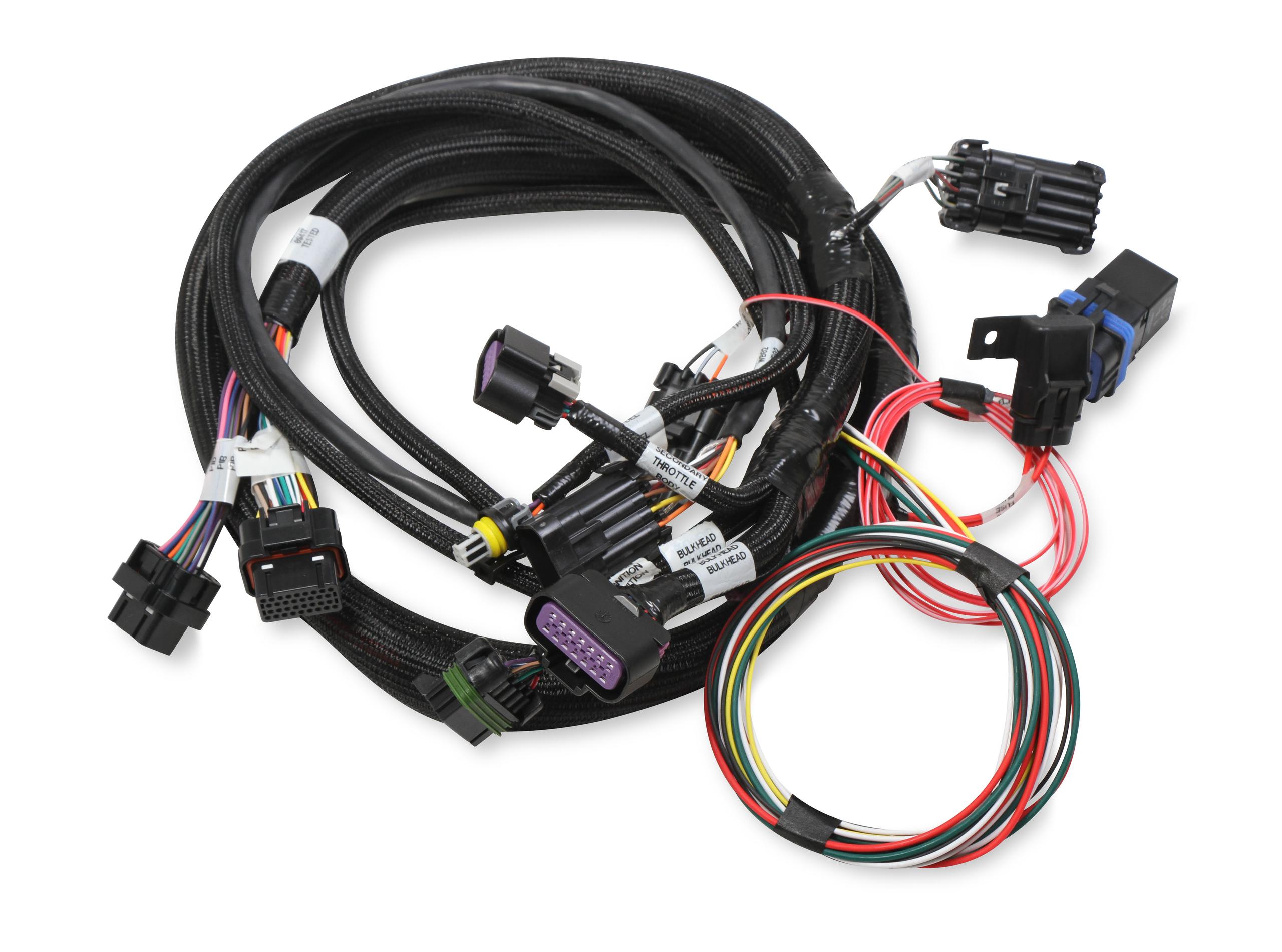 Holley Terminator Stealth 2x4 MAIN HARNESS.  - 558-121