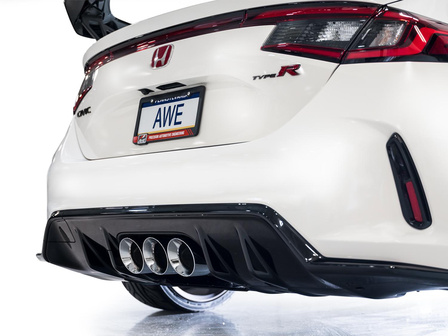 AWE Track Edition for FL5 CTR - Triple Chrome Tips - 3020-52287