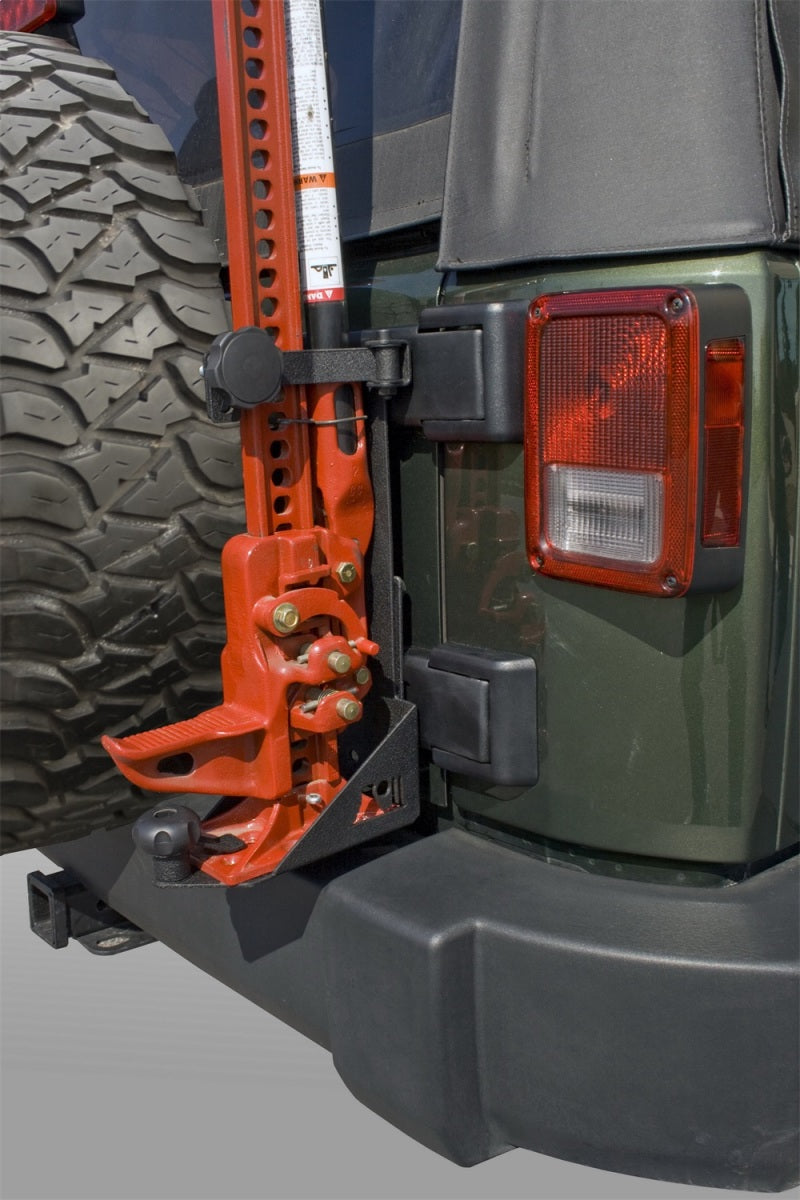 Rugged Ridge Jack Mounting Bracket; 07-18 Jeep Wrangler Jk - 11586.01