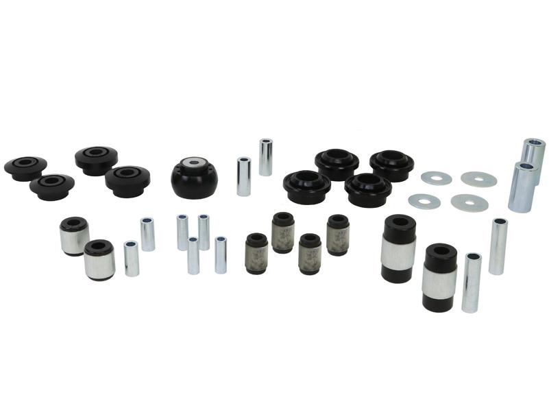 Whiteline Performance Essential Vehicle Kit Essential Front And Rear Vehicle Kit Contains W52991, W52988, W83389, W52992, And Kdt911 Whiteline (2003-2009 350Z, G35) - WEK003