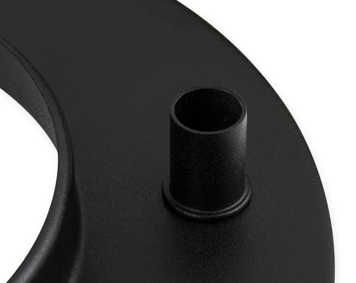 Holley Flat Base Air Cleaner 10" Black.  - 120-145B
