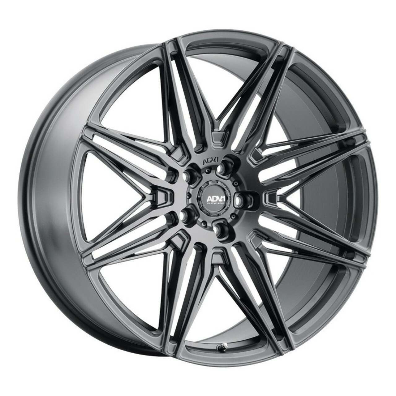 ADV.1 22x10.5 ADV08 DC 5x120 ET25 BS6.7 Satin BLK 72.56 - V21220521P25