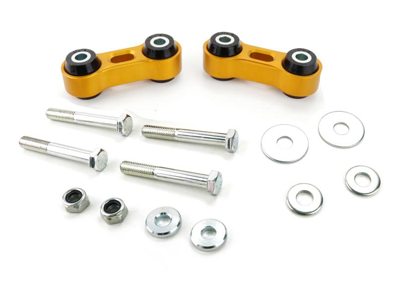 Whiteline Performance Sway Bar Link Replaces OEPlastic Link Heavy Duty Alloy Link Complete Assembly Whiteline (1990-2007 Legacy, Impreza, Forester, Outback, 9-2X) - KLC30