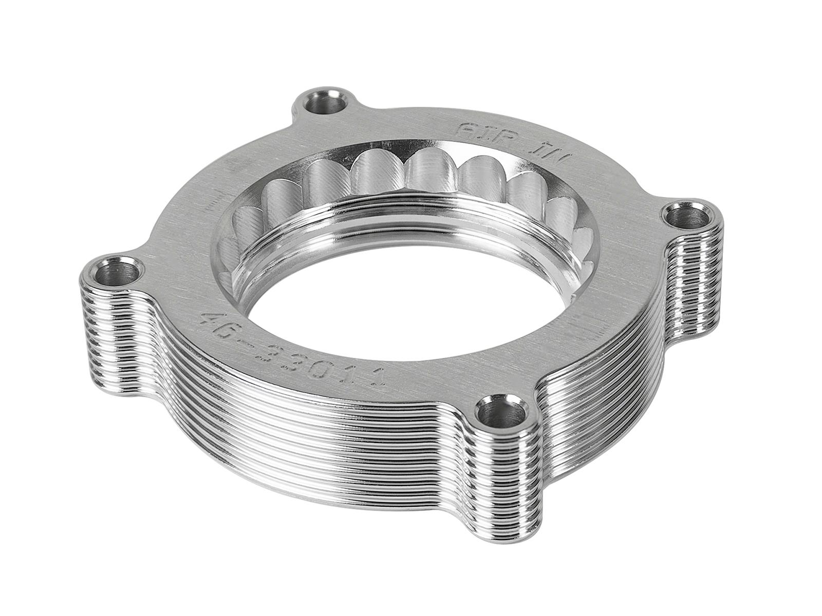 AFE Silver Bullet Throttle Body Spacer Kit (2010-2016 F-150, F-150, F-250 Super Duty, F-350 Super Duty) - 46-33011