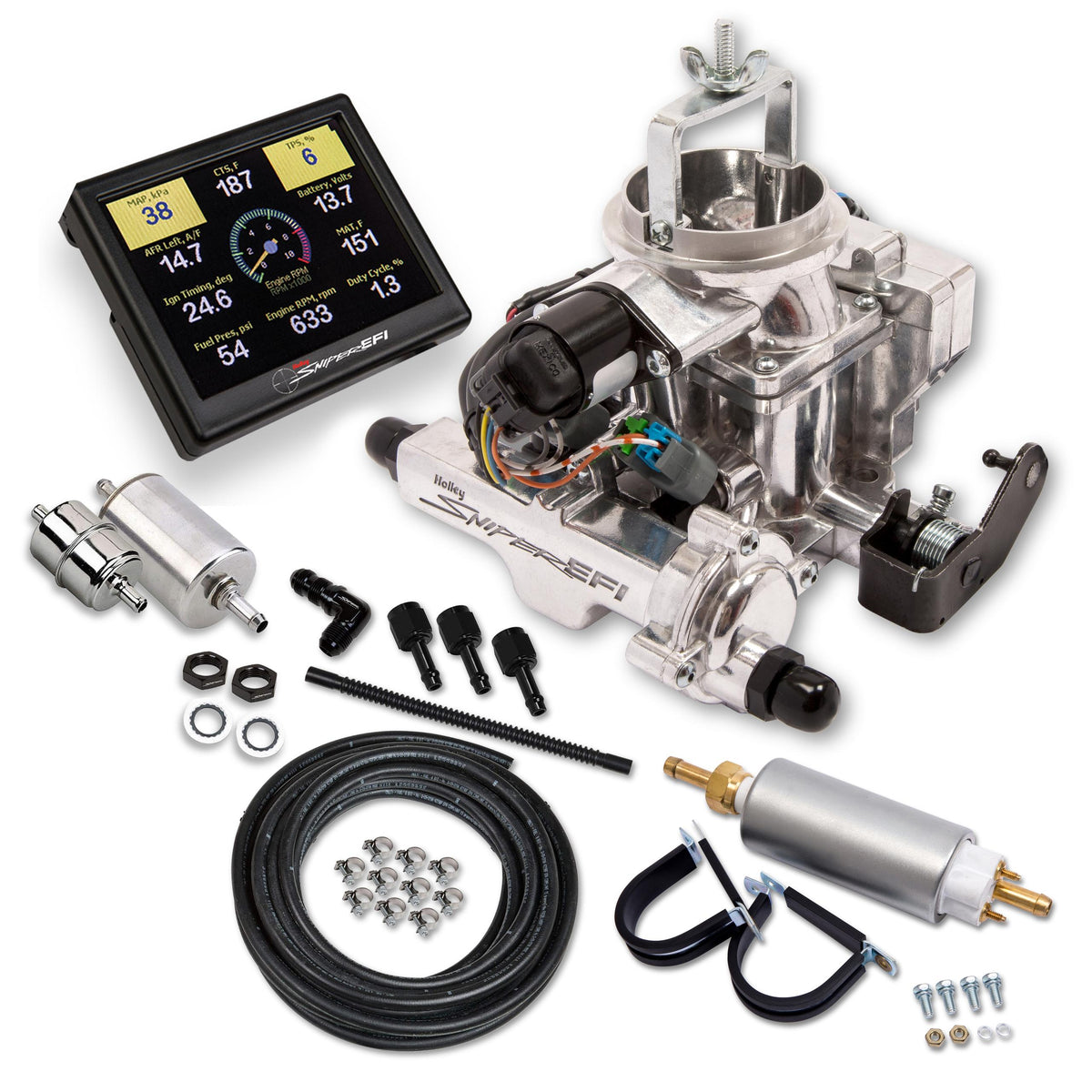 Holley Sniper Efi Self-Tuning Master Kit - 550-858K