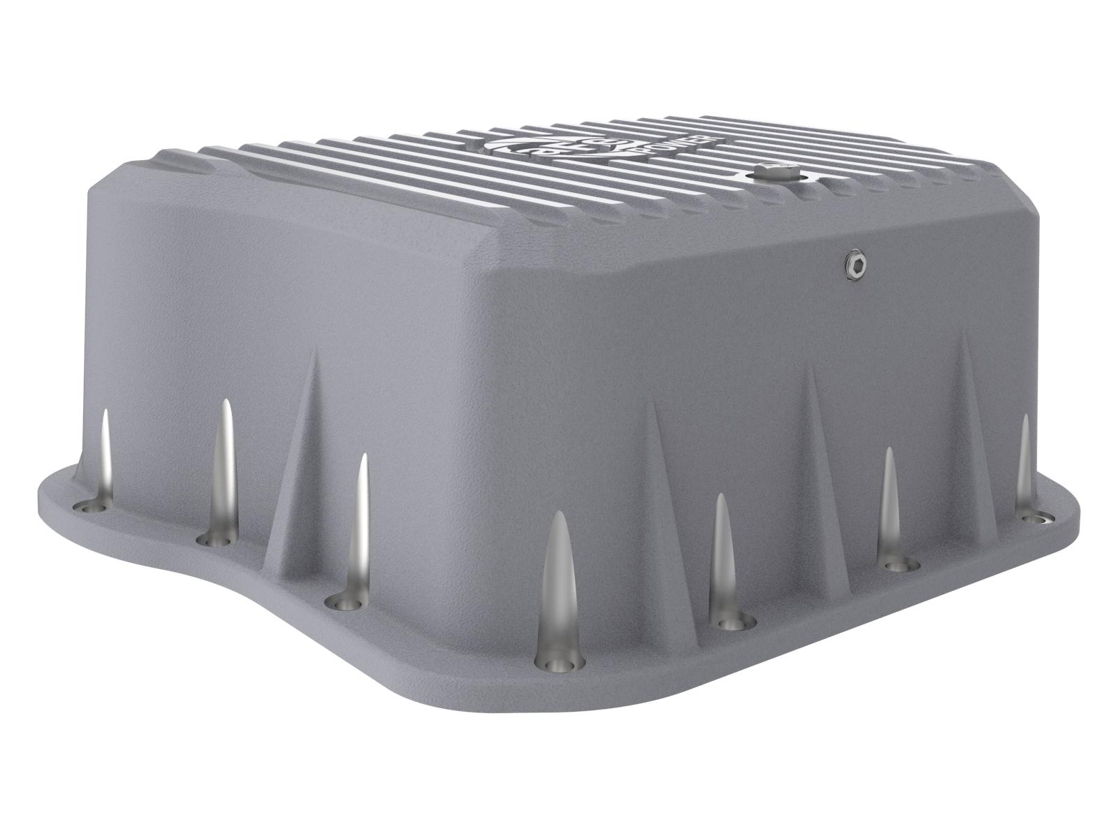 aFe POWER Transmission Pan Raw w/ Machined Fins - 46-70050