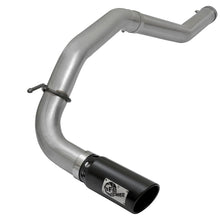 AFE Large Bore-HD 4 IN DPF-Back Stainless Steel Exhaust System w/Black Tip (2016-2019 Titan XD) - 49-46113-B