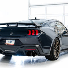 AWE SwitchPath Catback Exhaust - Quad Diamond Black Tips (2024-2026 Mustang Dark Horse) - 3025-43375