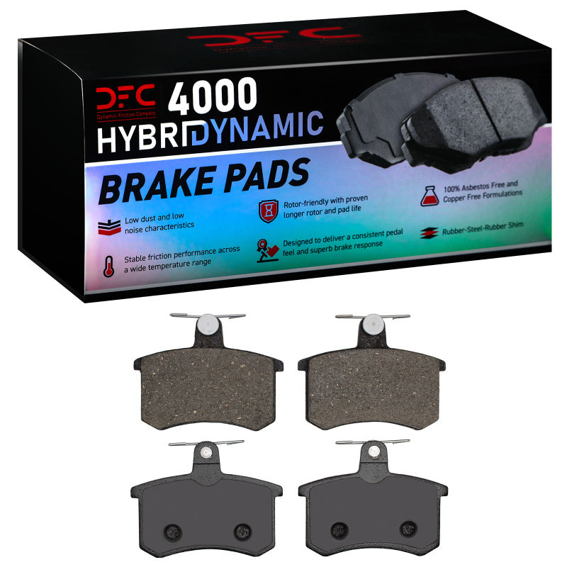 DFC 80-01 Audi V8 Quattro Rear 4000 Hybridynamic Brake Pads