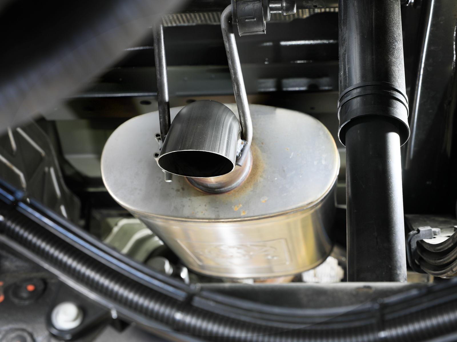 AFE ROCK BASHER 3 IN 409 Stainless Steel Cat-Back Hi-Tuck Exhaust System (2023-2025 Colorado , Canyon) - 49-44148