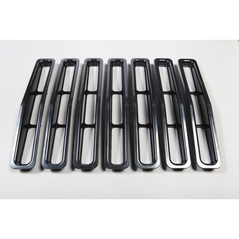 Rugged Ridge Grille Insert Kit Black; 87-95 Jeep Wrangler Yj - 11306.04