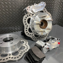 Aerospace Components 2015-2023 Mustang Rear Pro-Lite Drag Race Brake Kit for AED Knuckles - caliper detail