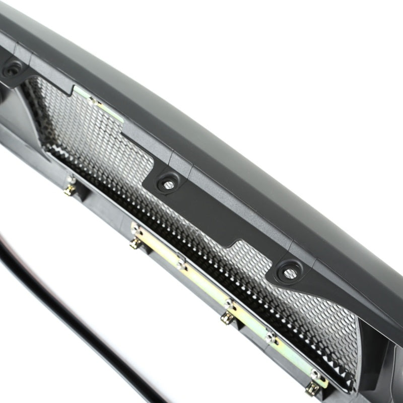Rugged Ridge Spartan Grille Satin Black; 07-18 Jeep Wrangler Jk - 12034.01
