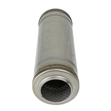 AFE MACH Force-Xp 304 Stainless Steel Muffler (3 IN ID Center/Center x 5 IN Dia. x 14 IN L - Round Body) - 49M30049