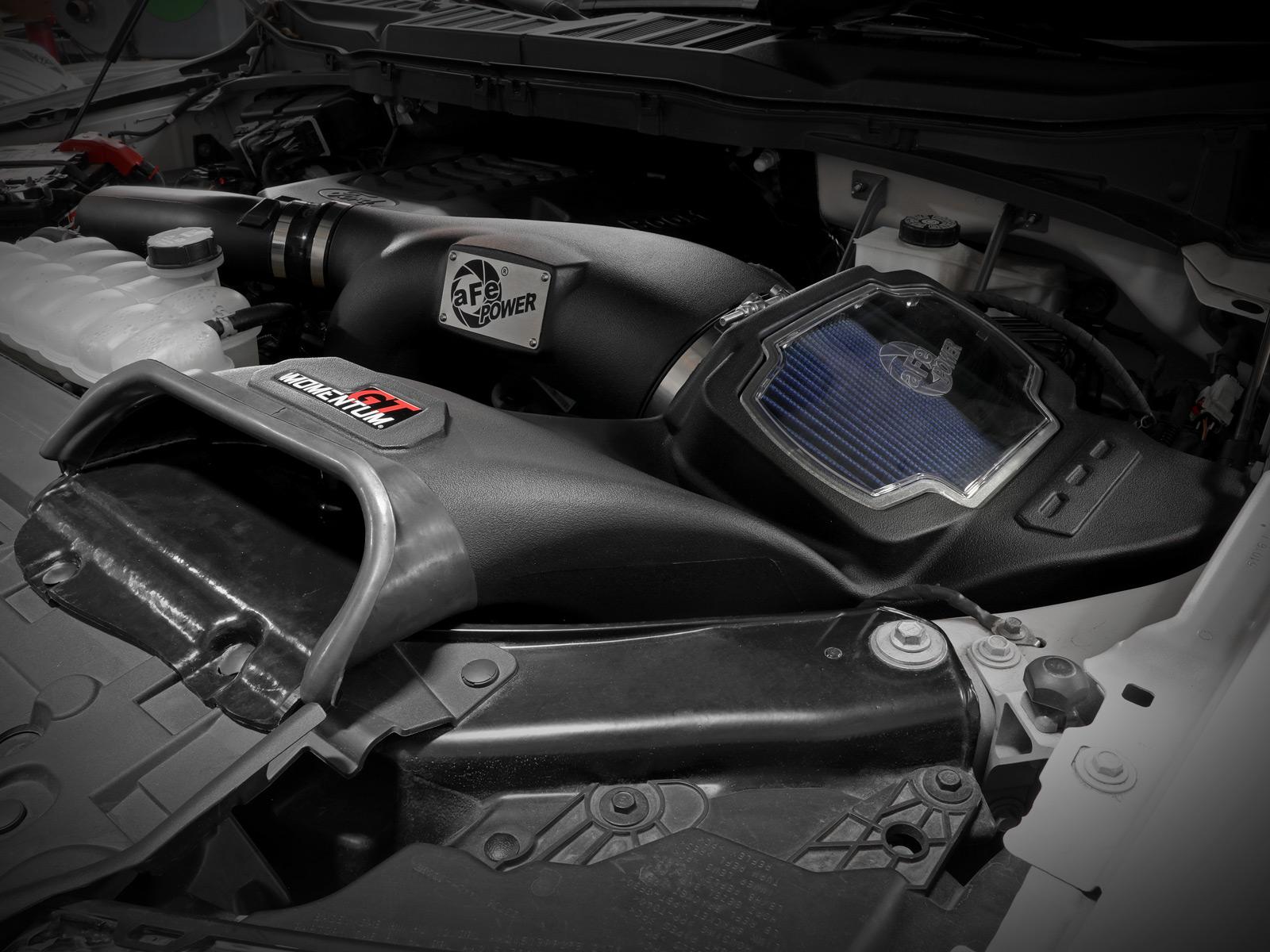 AFE Momentum GT Cold Air Intake System w/ Pro 5R Filter (2021-2025 Ford F-150 V6-3.5L TT) - 50-70072R