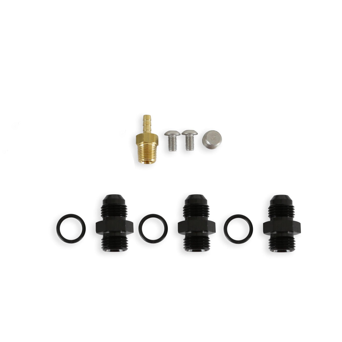 Holley EFI BILLET BYPASS FUEL PRESSURE REGULATOR KIT - 12-894KIT