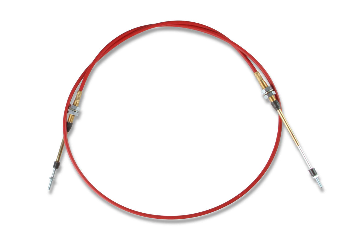 B&M B&amp;M Performance Shifter Cable 6-foot Length Double Threaded Ends. - 80506