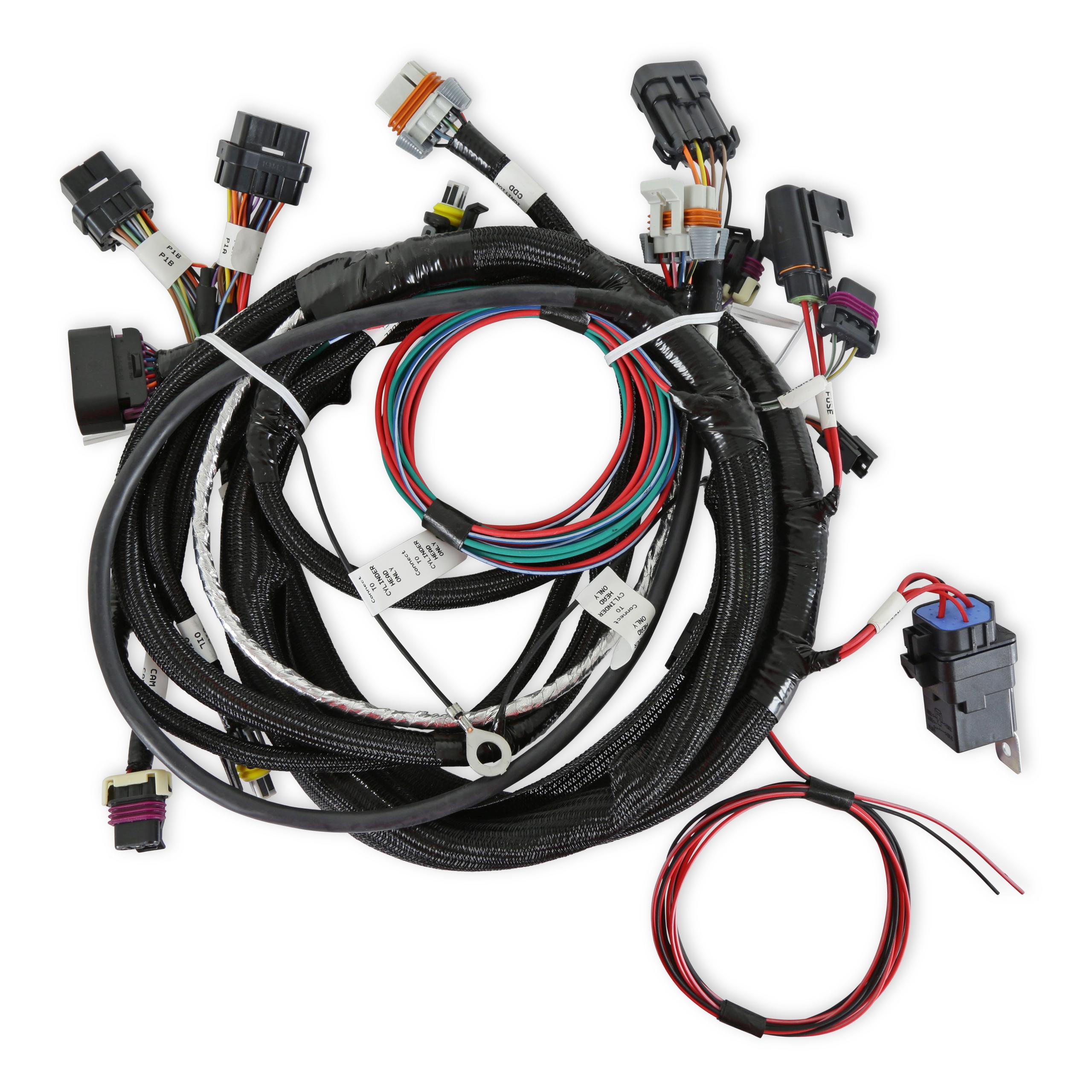 Holley TERMINATOR EFI MAIN WIRING HARNESS-TBI,LSX 24X.  - 558-111
