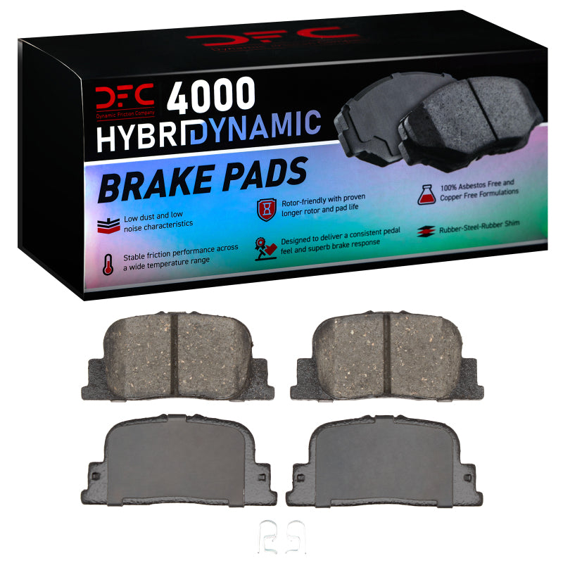 DFC 00-10 Toyota Camry Hybrid Rear 4000 Hybridynamic Brake Pads