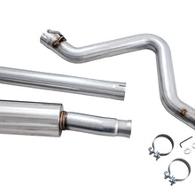AWE Tread Edition Catback Single-Side Exhaust for Jeep JT 3.6L - Diamond Black Tip (2020-2021 Jeep Gladiator) - 3015-23103